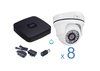 Kit CCTV Video vigilancia analógico 8 cámaras
