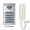 Kit A10: Placa & 10 Teléfonos S7 Tegui 375019