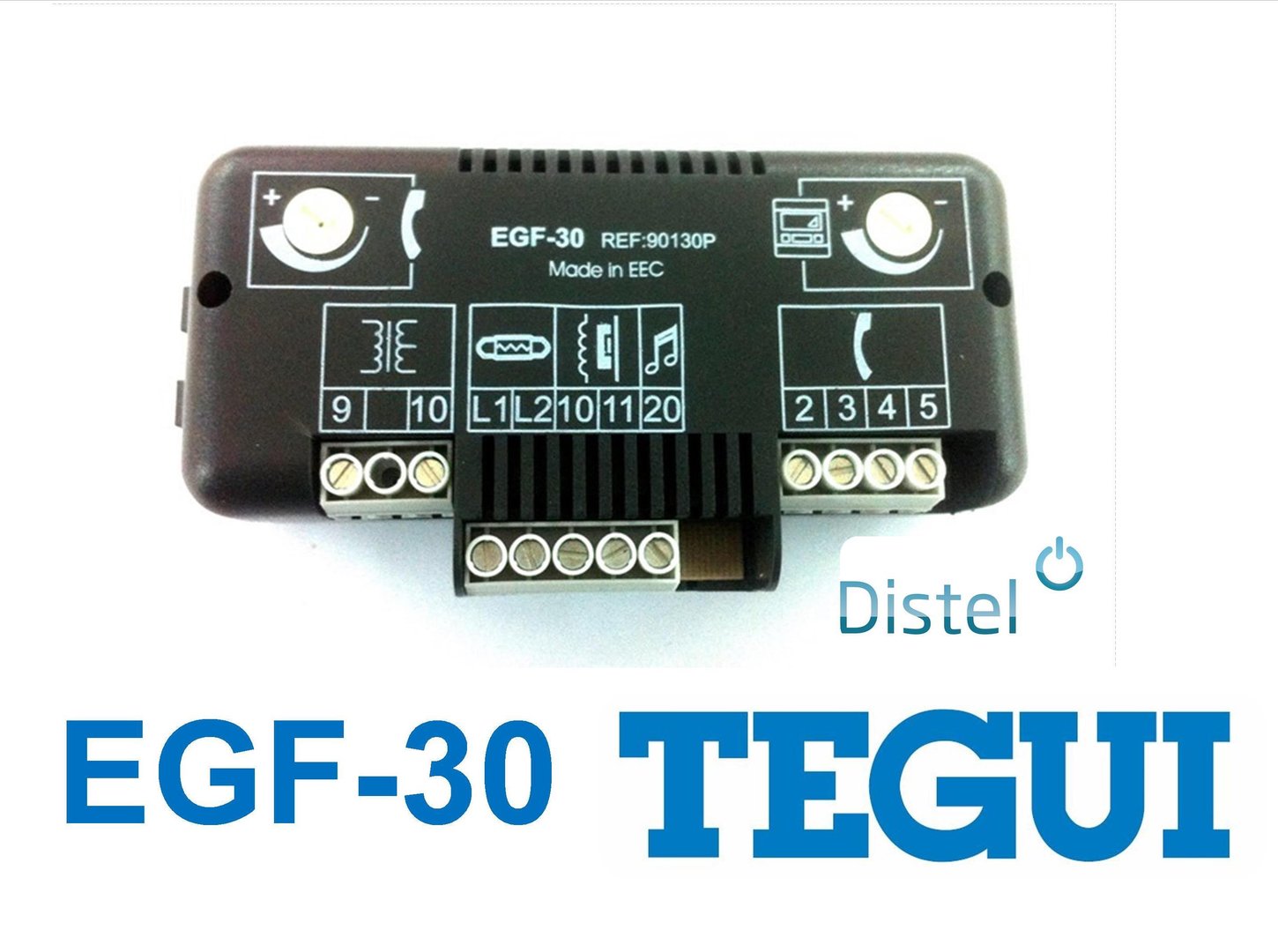 Cassete grupo fonico egf-21 con rejilla compacta Tegui placas modul.europa 