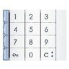 Frontal para módulo teclado 353000