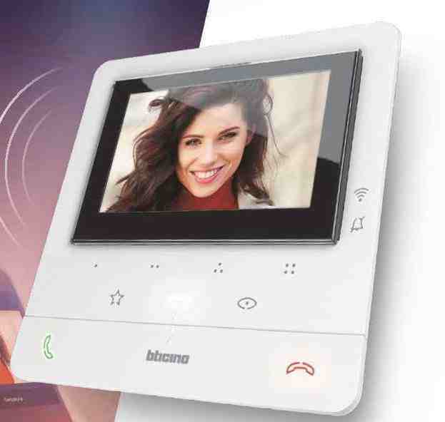 BTicino Tegui Classe 100X16E WiFi monitor - video intercom troubleshooting guide