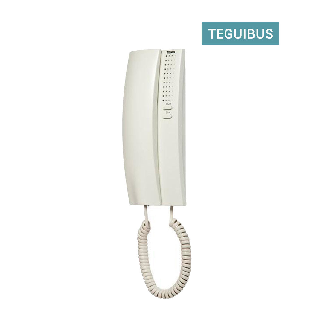 Teléfono Digital Tegui T-72 Blanco 374220 - timbre adicional para videoportero