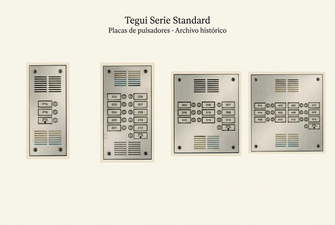 Tegui Serie Standard: guía de referencias, teléfonos Horizón, esquemas y mantenimiento