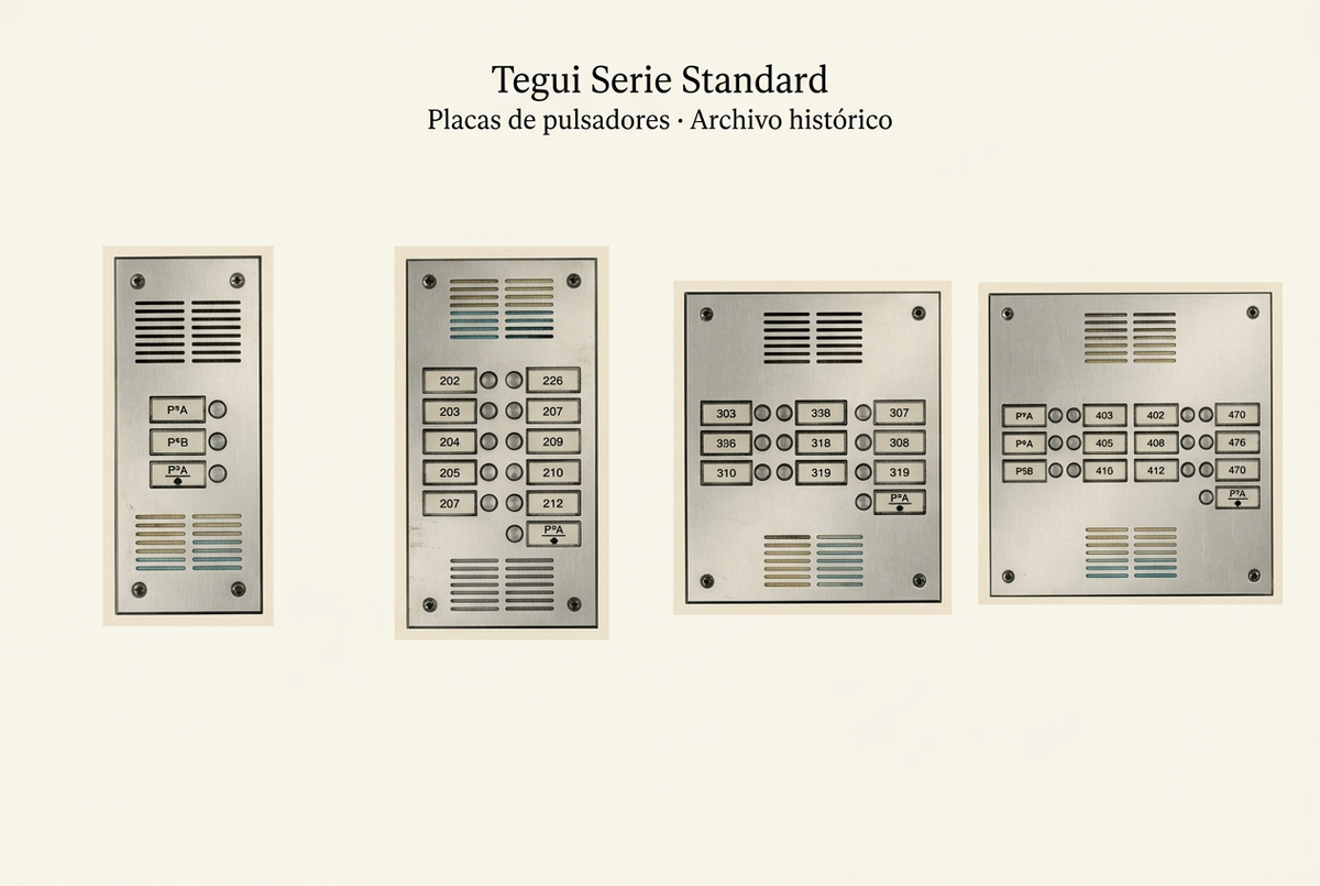 Tegui Serie Standard: guía de referencias, teléfonos Horizón, esquemas y mantenimiento