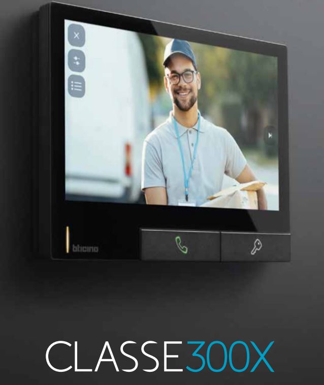 Monitor y kits videoportero Classe 300X Tegui BTicino — guía de referencias