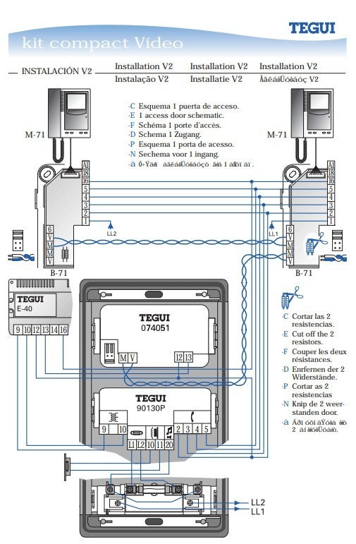 EGF-30 con pulsante Tegui 090130P