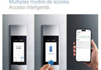 Moldura de 3 módulos para o módulo display do L5000, Níquel