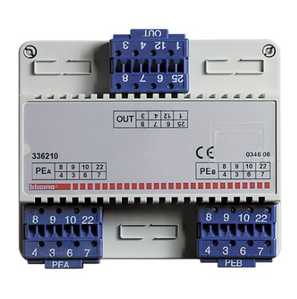 Rele Conmutacion Placas AU-VI Bticino 336210