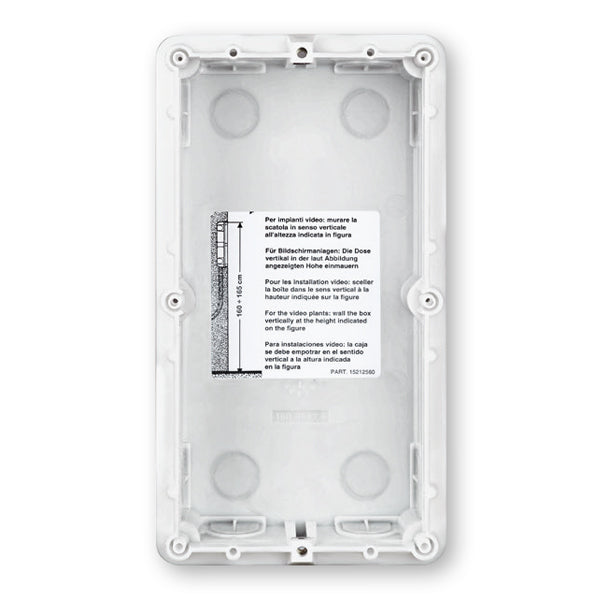 Recessed Box 2 Modules ROBUR | Ref. 350020 – Tegui Distel