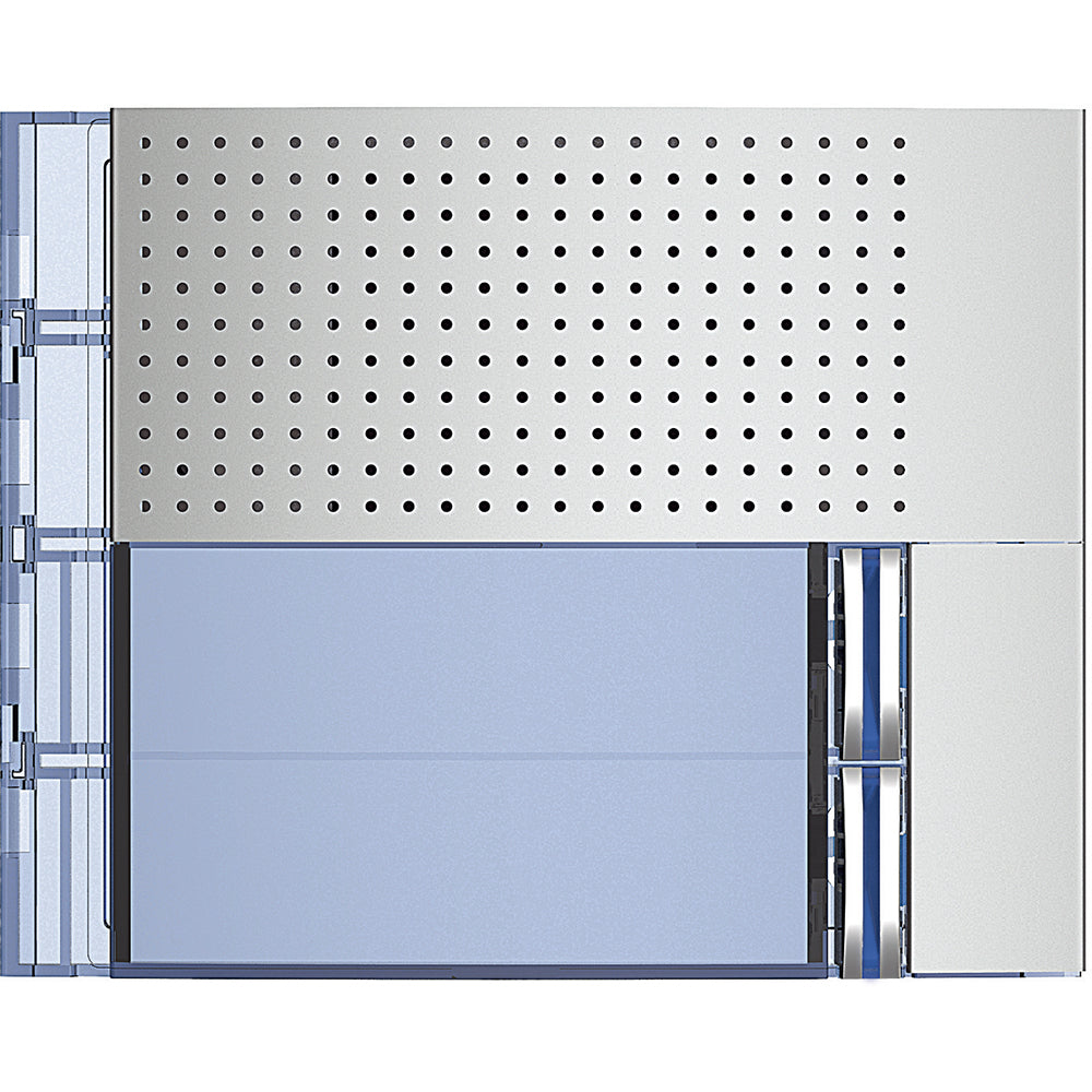Frontal módulo fónico básico con 2 pulsadores 1 columna Tegui 351021