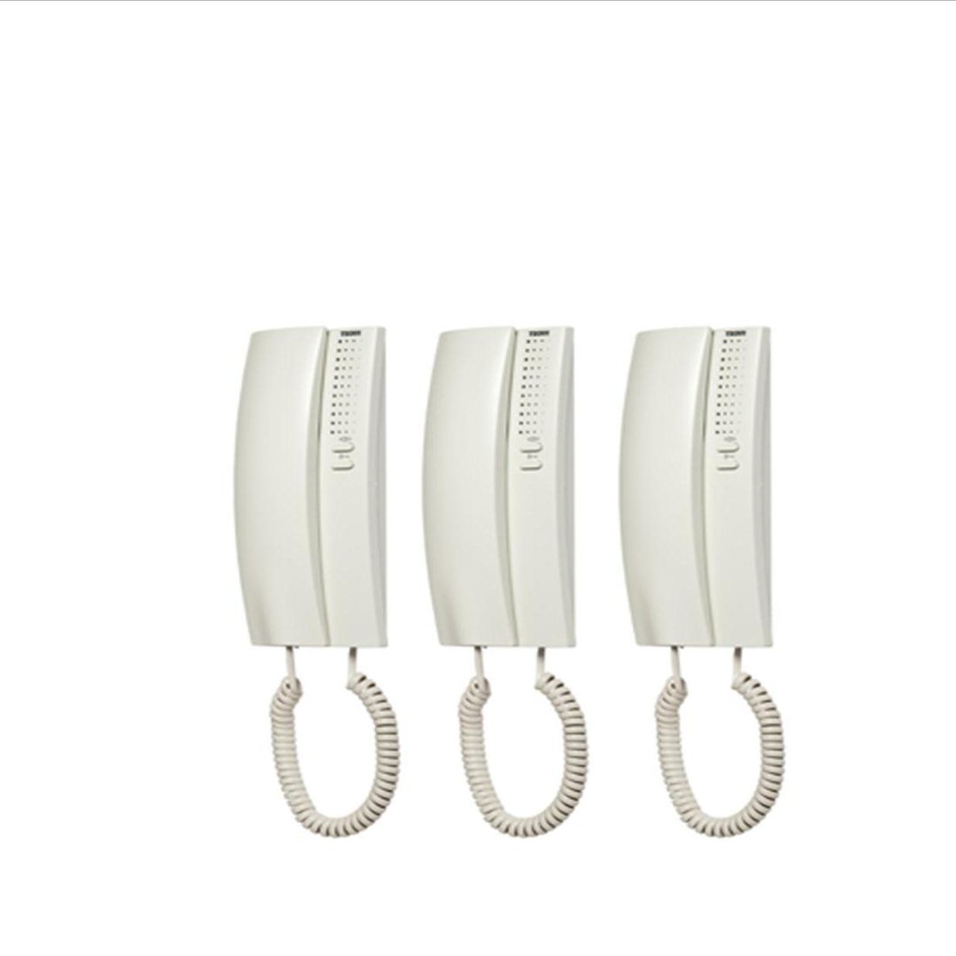 Kit A3: Placa & 3 Teléfonos S7 Sistema 4+N Tegui 375013