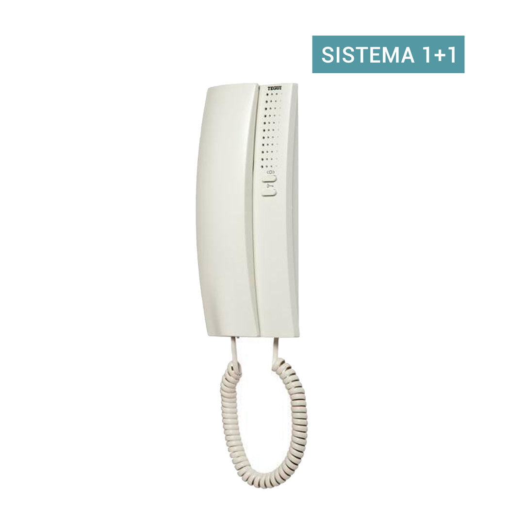 Teléfono T-73E 1+1 (BLANCO) Tegui Bticino Legrand