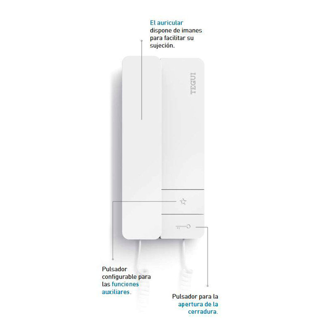 Telefonillo 2 hilos Serie 8 Tegui 374794