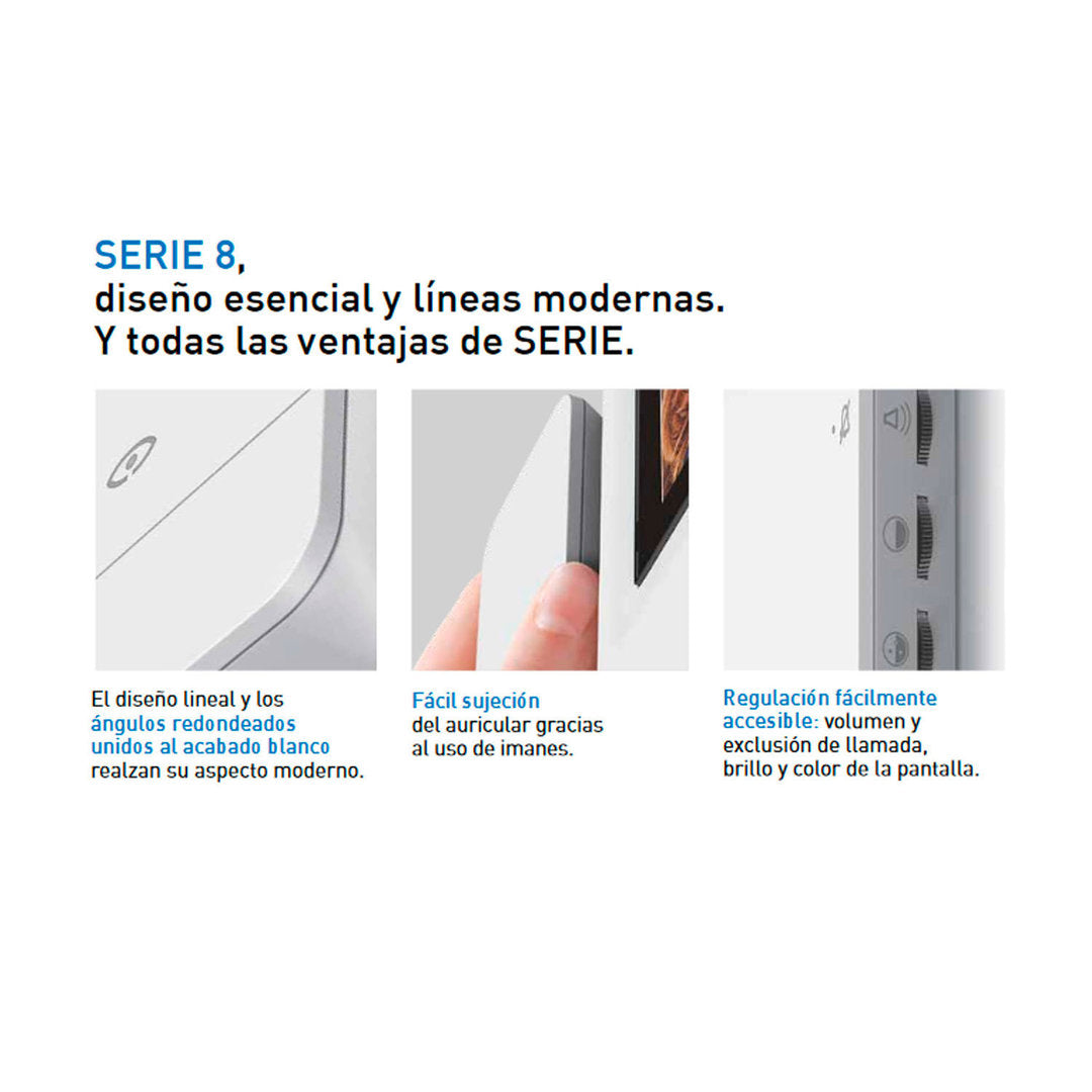 Telefonillo 2 hilos Serie 8 Tegui 374794