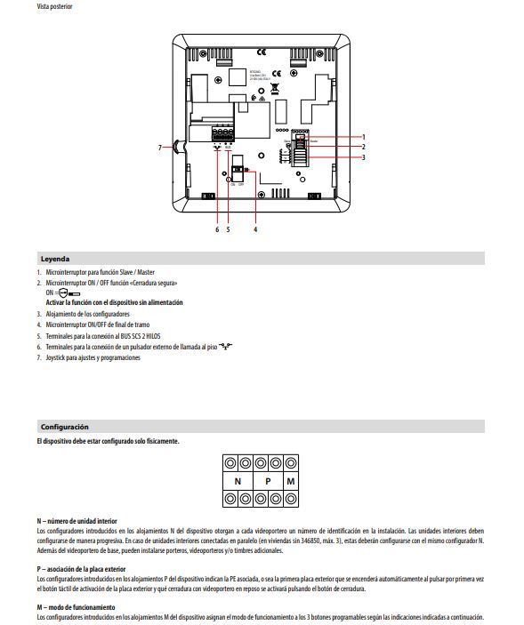 Monitor Tegui Classe 100V16B Tegui 374511