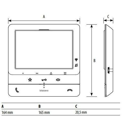 Budget for Video Intercom for 30 dwellings, 2 wires, Line 5000