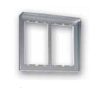 Visera 2 Columnas 6 Módulos TEGUI 375383 - Marco Protector para Placa de Portero