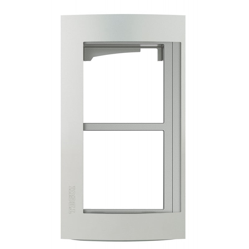 Marco y Soporte 2 Módulos Allmetal TEGUI 376620 - Placa Modular