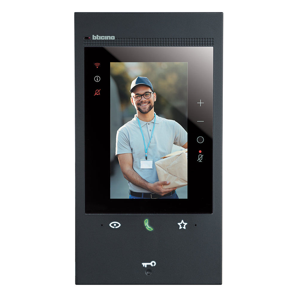 Moniteur Wifi Classe 300EOS Caméscope Black Bticino 344884