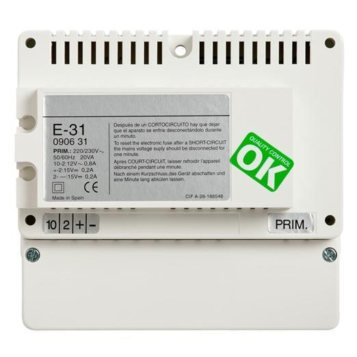 Alimentador E-31 (AUDIO) Tegui 090631