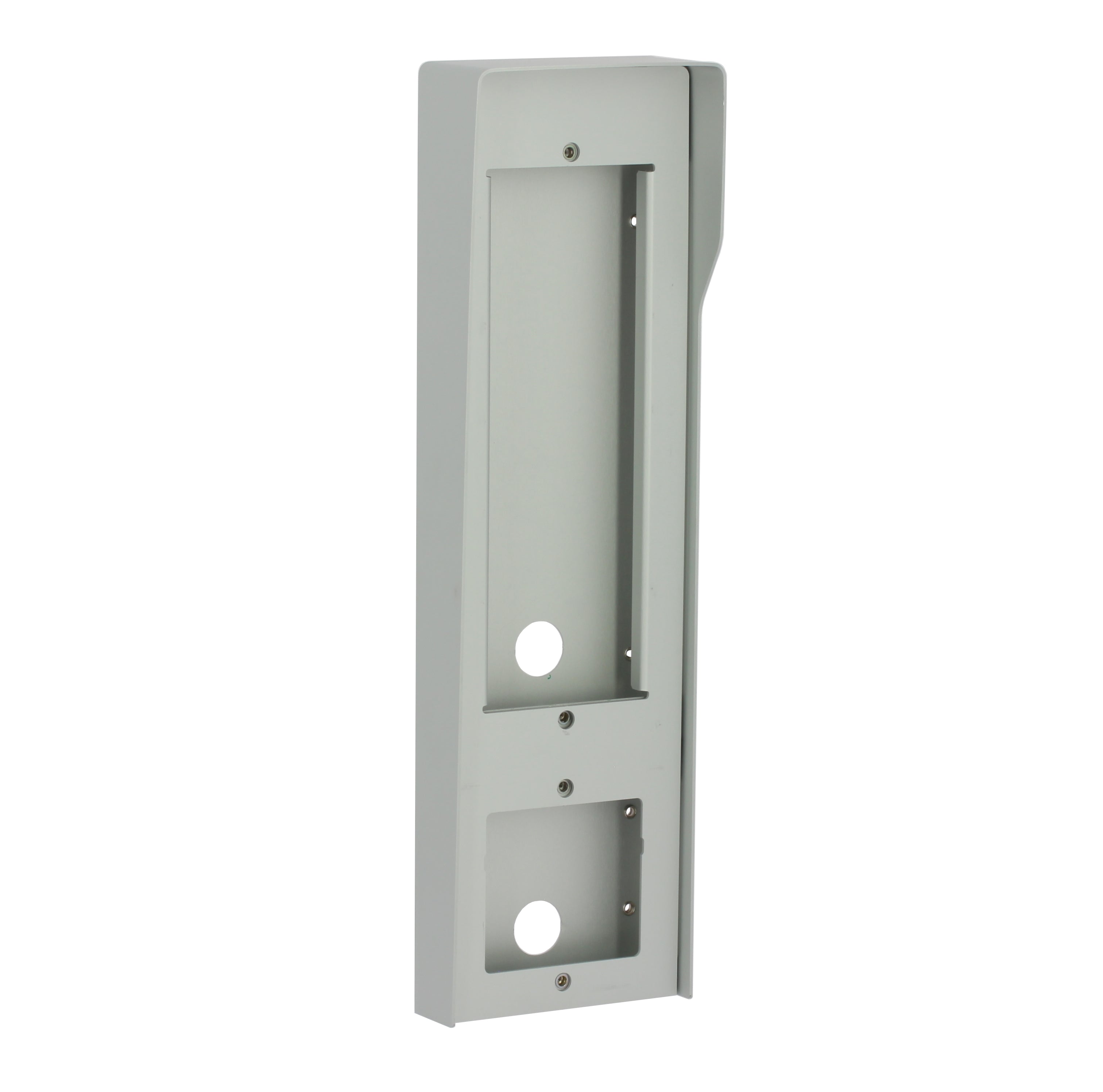Scatola da parete con visiera antipioggia a 4 moduli in alluminio 345341