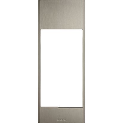Marco de 3 módulos para módulo display L5000 with Netatmo - Titanio