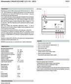 346050 Alimentador BUS SCS 2 Hilos + Adaptador Vídeo Classe 100 BTicino | 6 módulos DIN