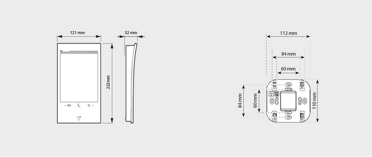 Kit Manos Libres Unifamiliar, Classe 300EOS, Bticino 363926