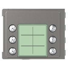 Frontal Robur 6 pulsadores 2 columnas 352165