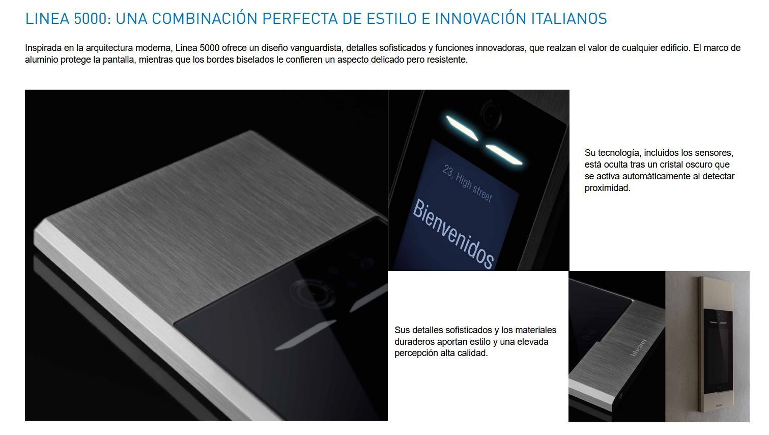 Módulo display 7” vertical L5000 con cámara HQ