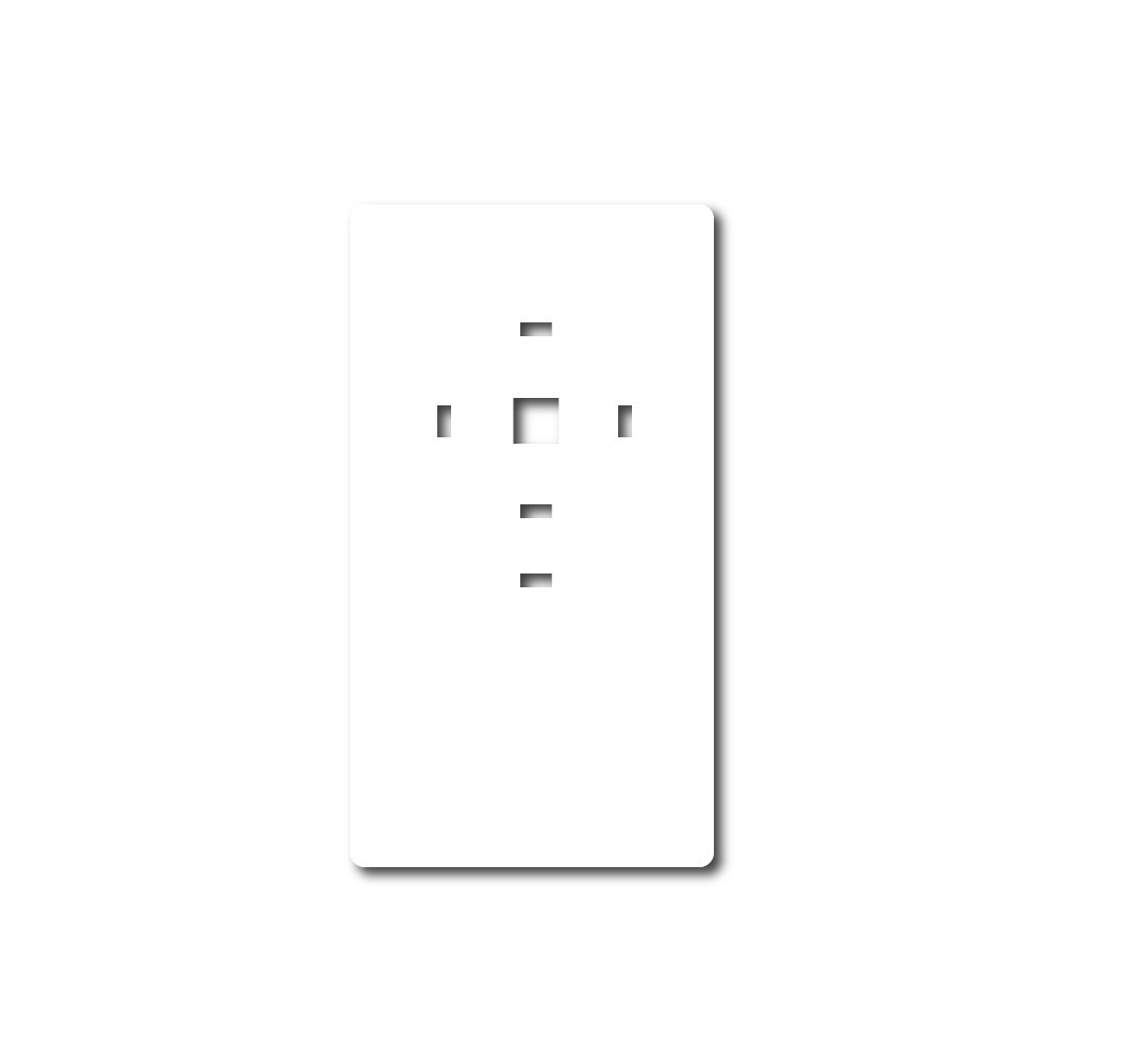 Marco embellecedor teléfono SERIE 8