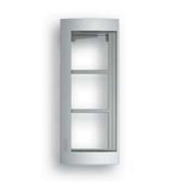 Marco y Soporte 3 Módulos Allmetal Tegui 376630 - Serie Sfera New