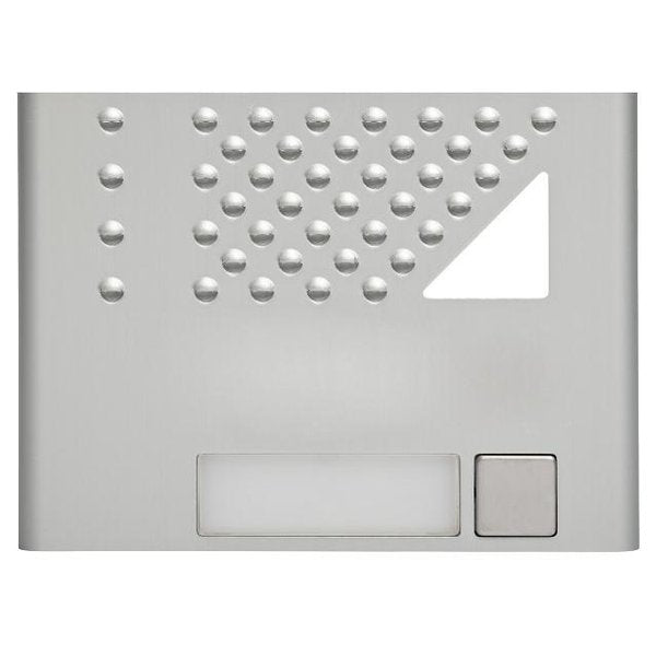 0E1121 1-Tasten-Modul rechts und Gitter, Tegui | Modulares Europa-Serie-Panel