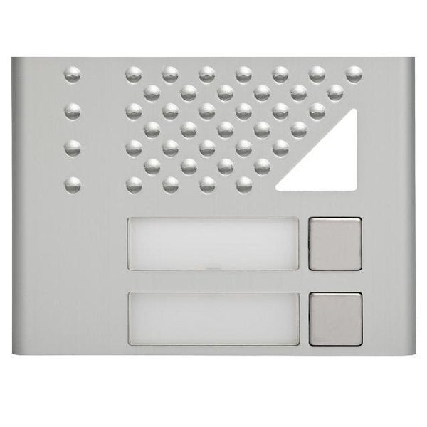 0E1122 Modul mit 2 rechten Tasten und Gitter Tegui | Modulare Platte Serie Europa