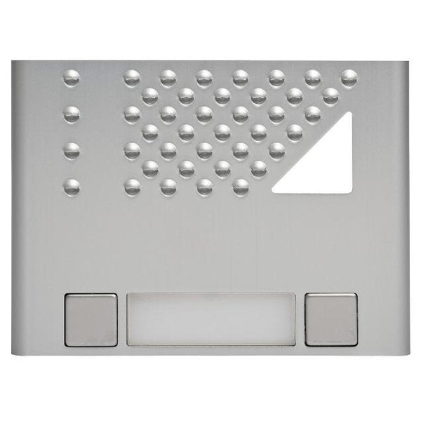0E1222 Módulo 2 Pulsadores y Rejilla Tegui | Placa Modular Serie Europa