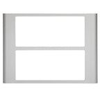 0E1302 Tegui 2-Window Module | Europa Series Modular Plate