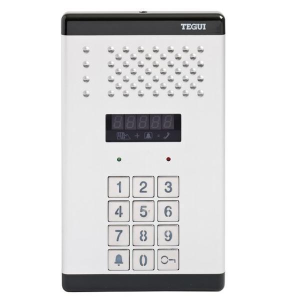 Placa Portero Digital S-300 Tegui con Teclado Matricial Iluminado y Display - Ref. 090983