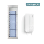 Presupuesto Audio-Portero Automatico para 28 viviendas 2 hilos Sfera New Tegui audio28s