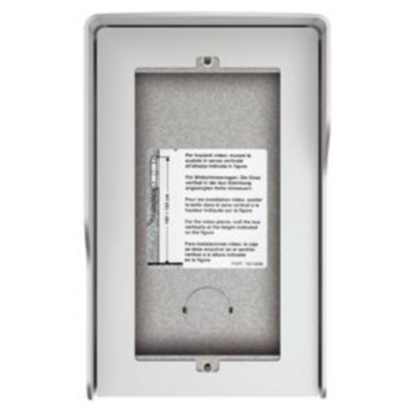 Caja con Visera 1 Columna - 2 Módulos TEGUI