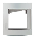 Cornice e Supporto 1 Modulo Allmetal TEGUI 376610 - Piastra Modulare