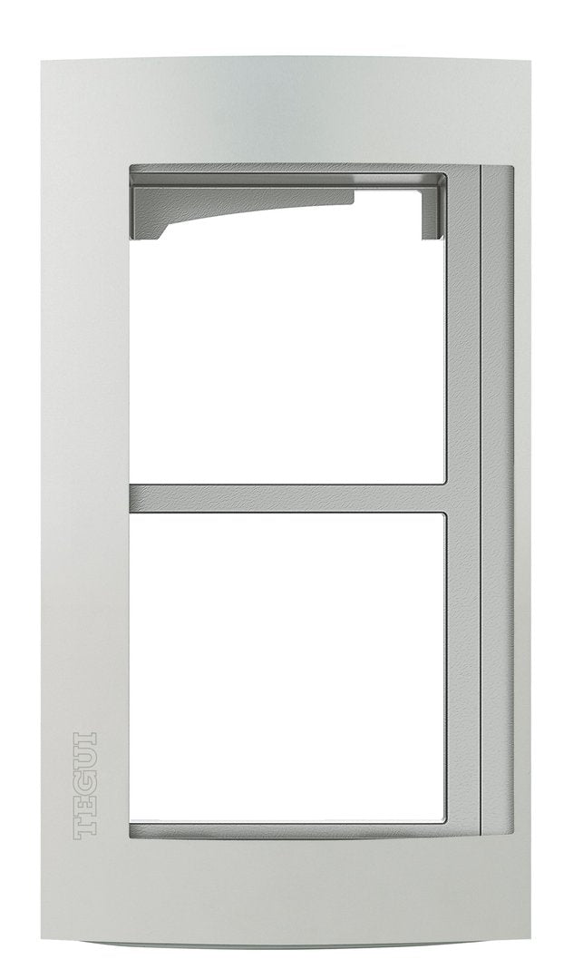 Marco y Soporte 2 Módulos Allmetal TEGUI 376620 - Placa Modular