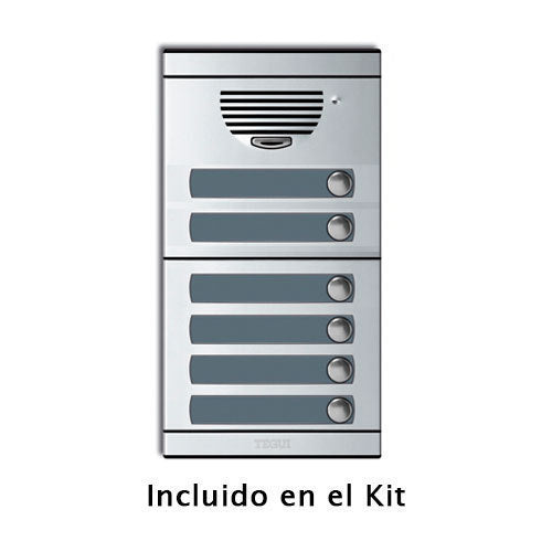 Kit A6: Placa Y 6 Teléfonos S7 Tegui 375016