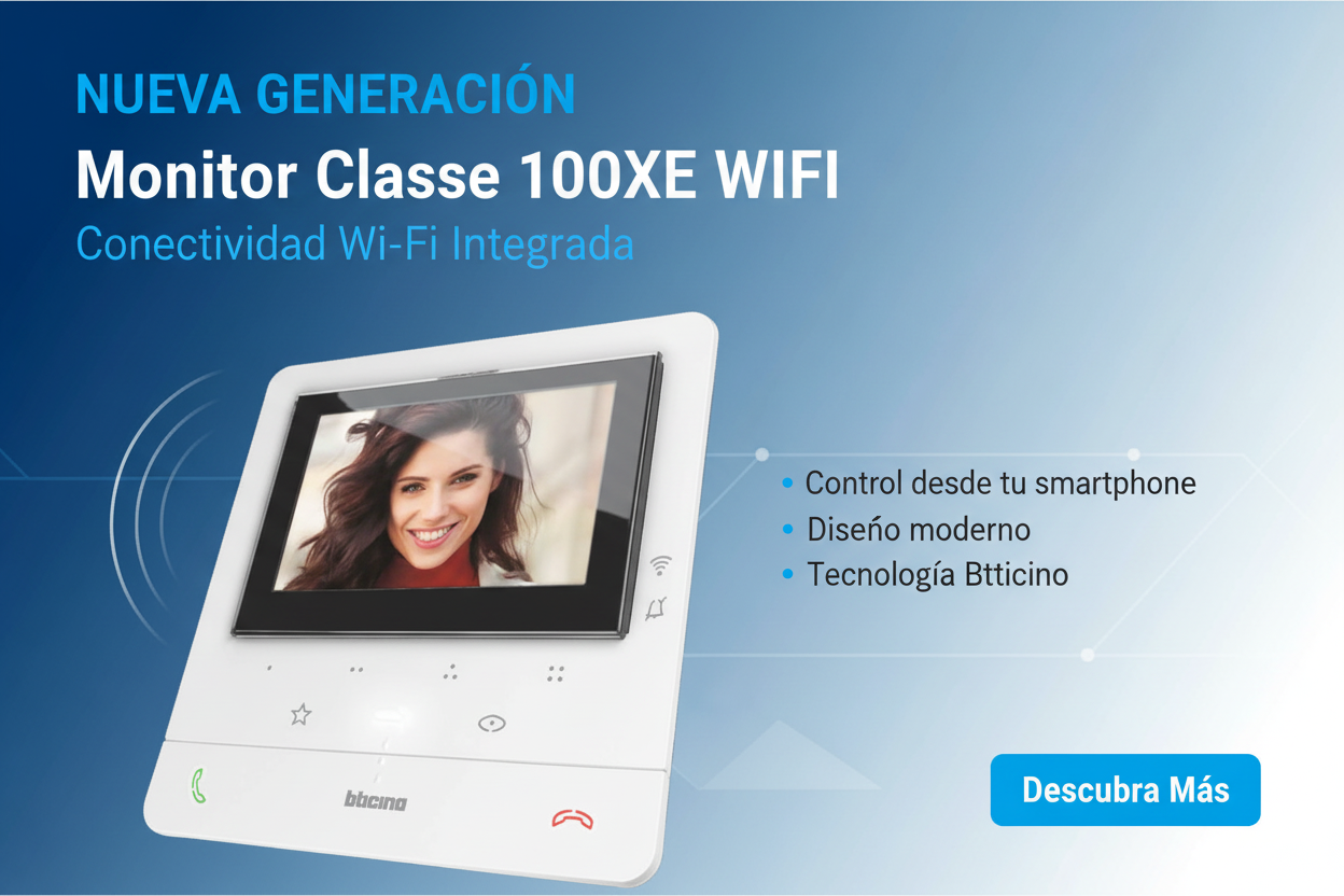 Banner promocional Monitor Classe 100XE WIFI