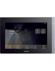 BT/373002 - Monitor Premium Táctil 7" con Cámara Interna y Pulsador SOS BTicino