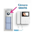Presupuesto Videoportero Color Tegui | 30 Viviendas 2 Hilos Sfera New + Monitores Serie 8