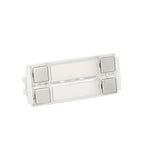 Tegui Europe Series 4-Button Panel 2 Columns (006101)