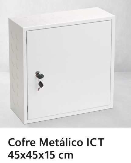 Cofre ICT metalico 45x45x15