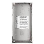 Robur Vandal-Resistant Flush Mounting Box, 2 modules, Bticino 350120