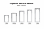 Visera 1 Columna Tegui – disponible en 1, 2, 3, 4 y 5 módulos