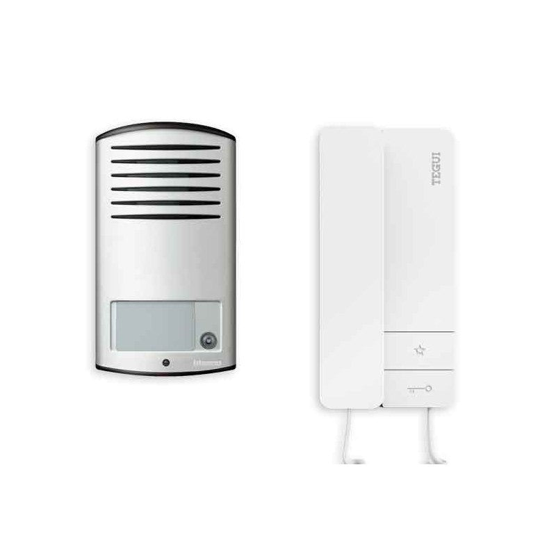 378161 Tegui A1 Audio Door Entry Kit | Linea 2000 Panel + Series 8 Telephone